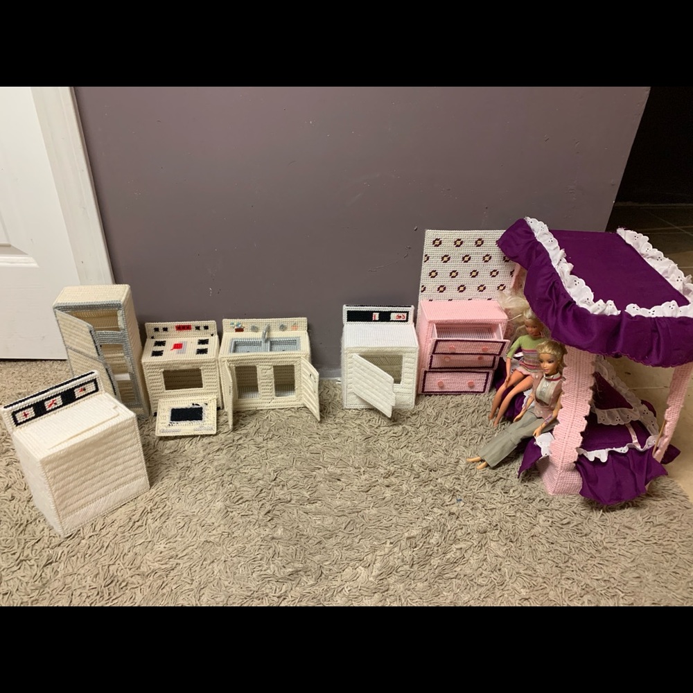 Barbie All Around Home Playset 4 Complet